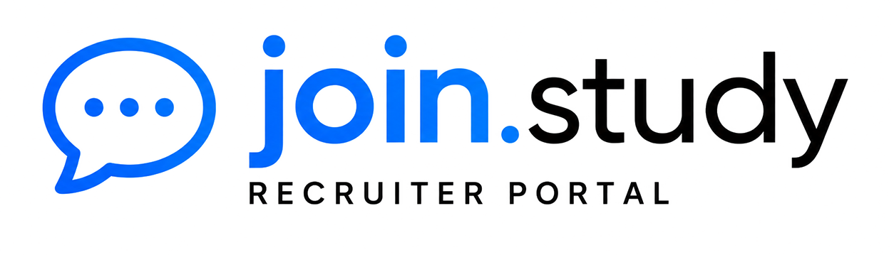 join.study Recruiter Portal